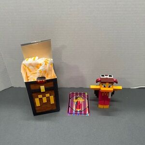 McDonald’s Minecraft Adult Happy Meal Zombie Hamburglar With UNUSED CODE NEW BOX